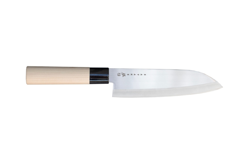 Santoku, 17 cm, Houcho - Satake ryhmässä Ruoanlaitto / Keittiöveitset / Santoku-veitset @ KitchenLab (1070-10528)