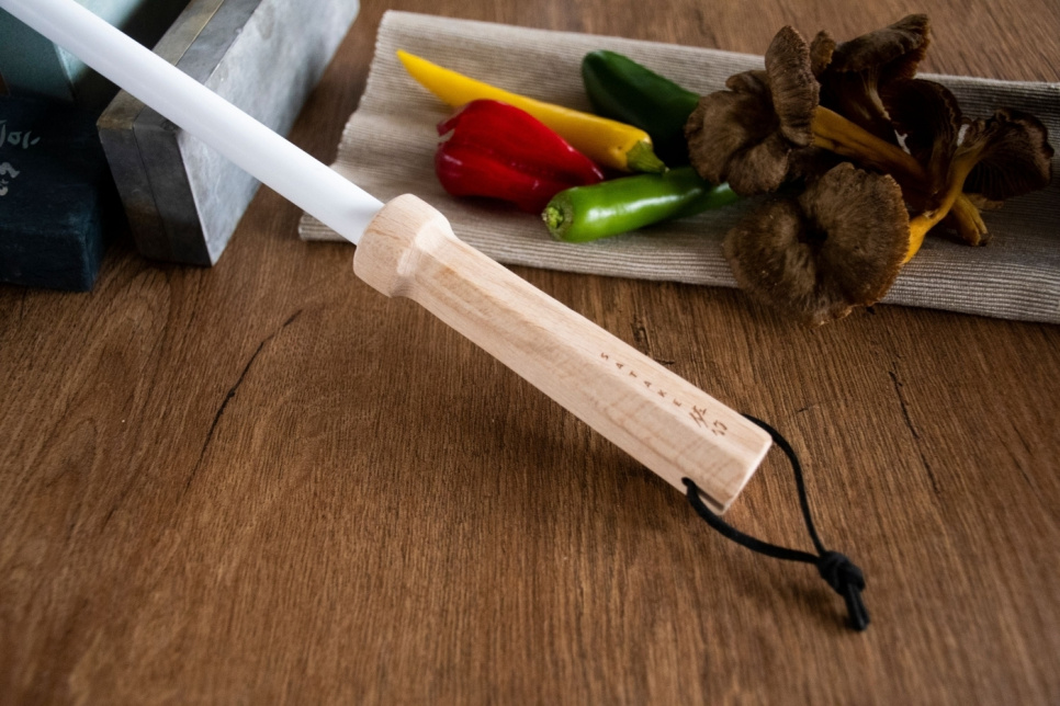 Keraaminen teroituskivi, 24 cm - Satake