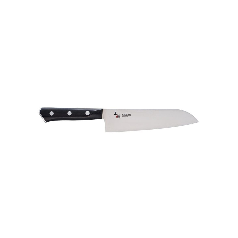 Santoku, 18 cm, Modern Molybdenum - Mcusta/Zanmai ryhmässä Ruoanlaitto / Keittiöveitset / Santoku-veitset @ KitchenLab (1070-17342)