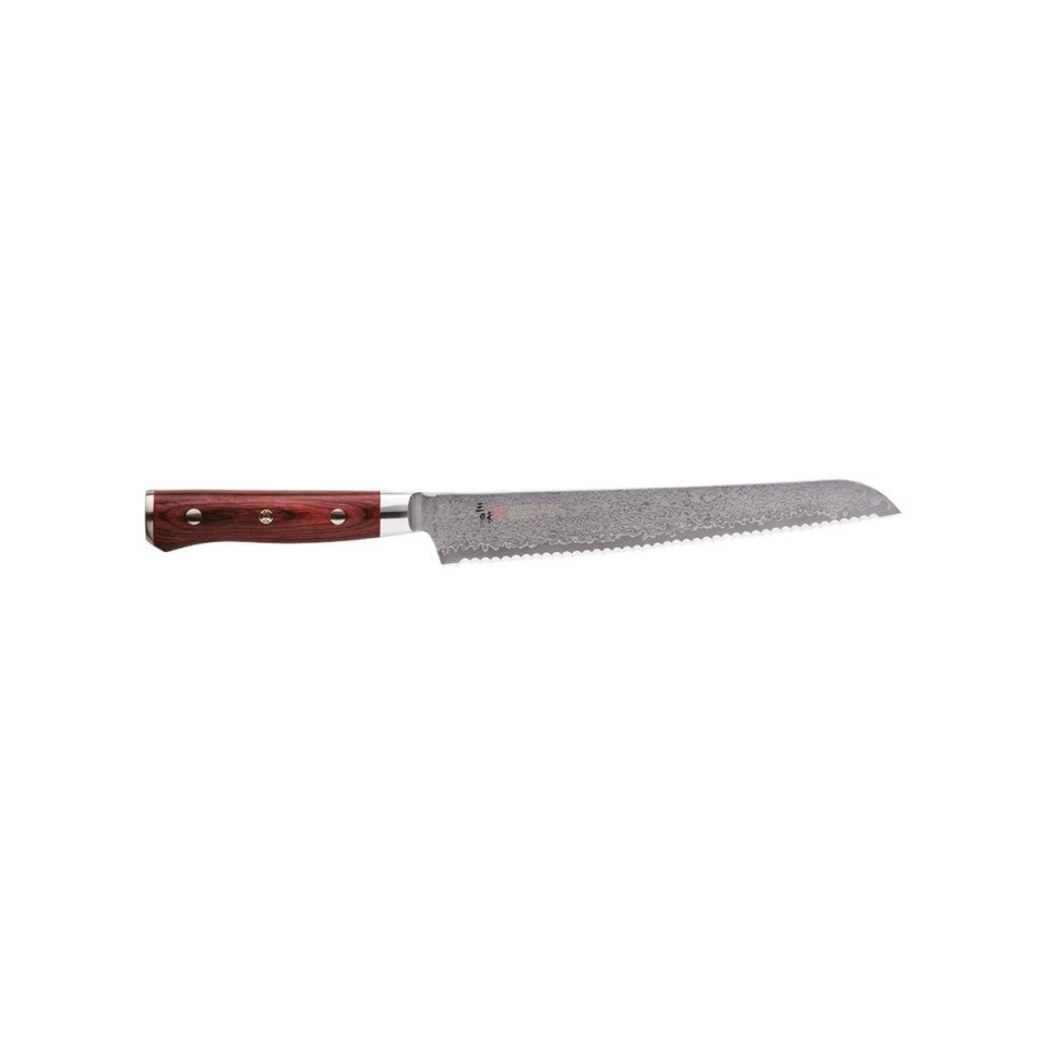 Leipäveitsi, 23cm, Flame Damascus - Mcusta/Zanmai ryhmässä Ruoanlaitto / Keittiöveitset / Leipäveitset @ KitchenLab (1070-17353)