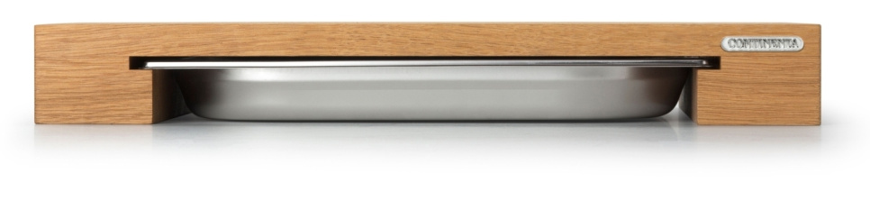 Leikkuulauta 1 alustalla, tammi, keskikokoinen - Continenta