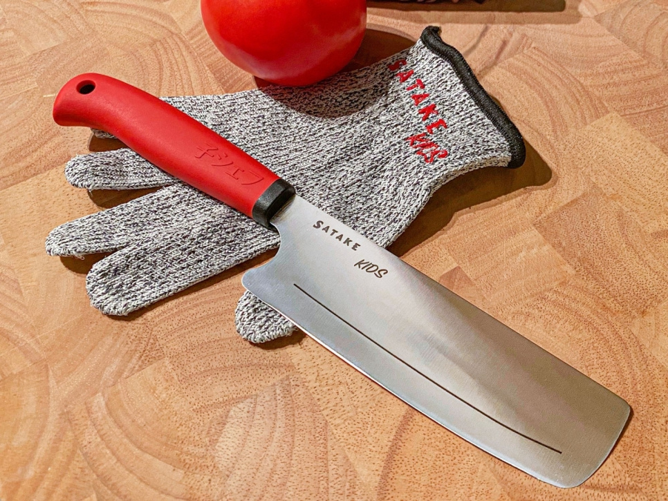 Lasten veitsi viiltosuojalla - Satake