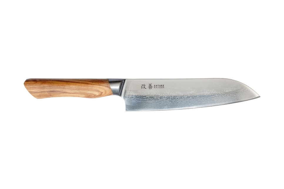 Santoku, 18 cm, Kaizen - Satake ryhmässä Ruoanlaitto / Keittiöveitset / Santoku-veitset @ KitchenLab (1070-25809)