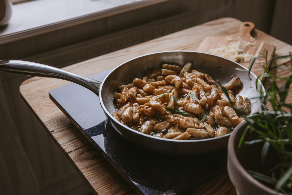 Ruostumaton paistinpannu, Mathias Dahlgren - Culimat - 28 cm + 20 cm