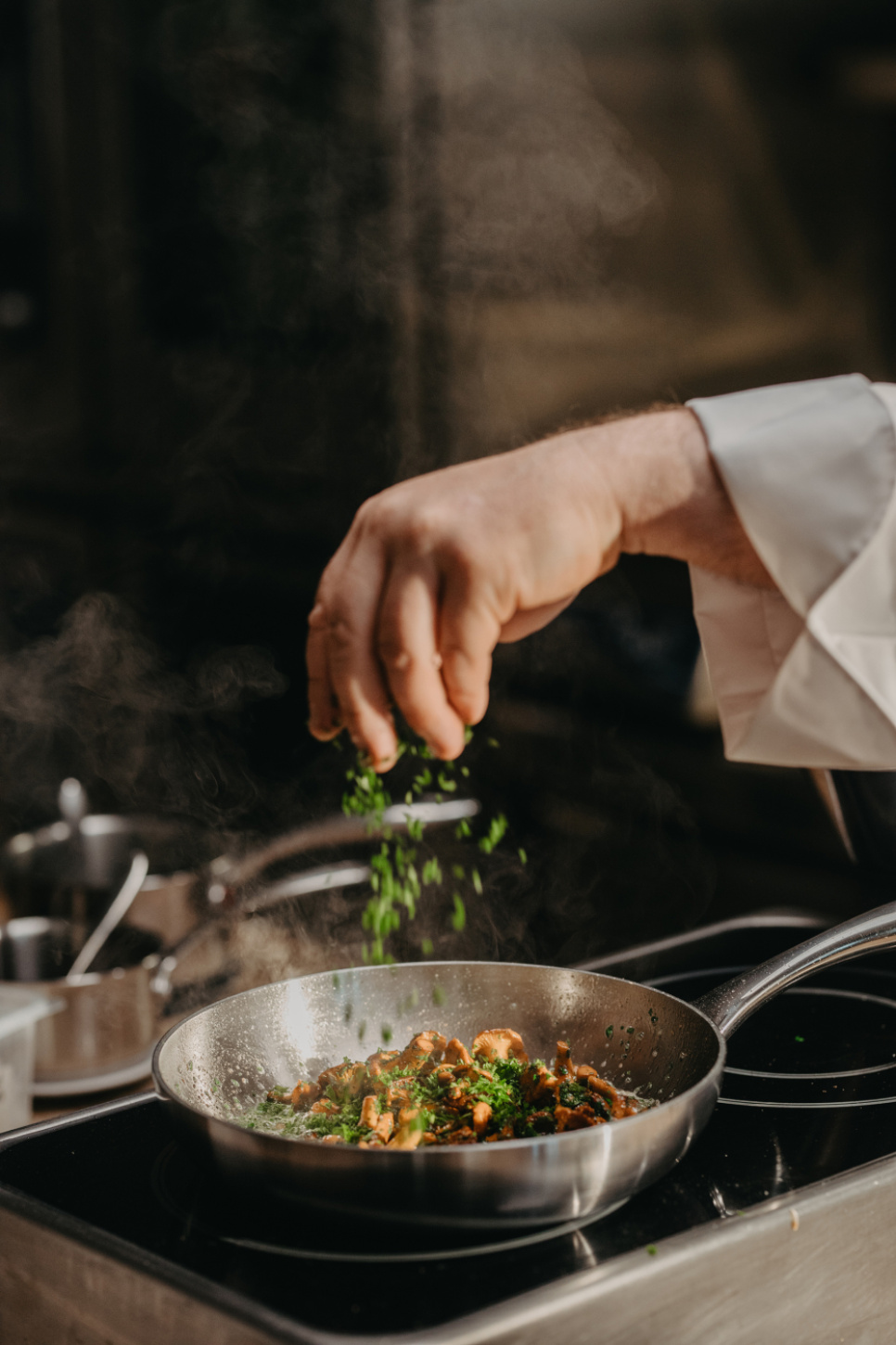 Ruostumaton paistinpannu, Mathias Dahlgren - Culimat - 28 cm + 20 cm