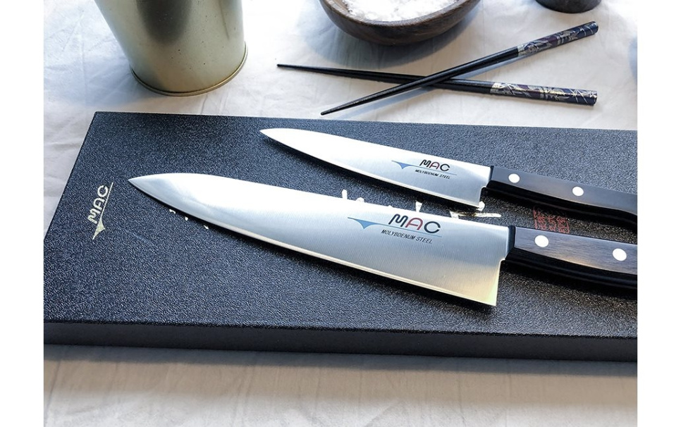 Veitsisarja, kaksi veistä lahjapakkauksessa, Chef - MAC Veitsisarja, kaksi veistä lahjapakkauksessa, Chef - MAC