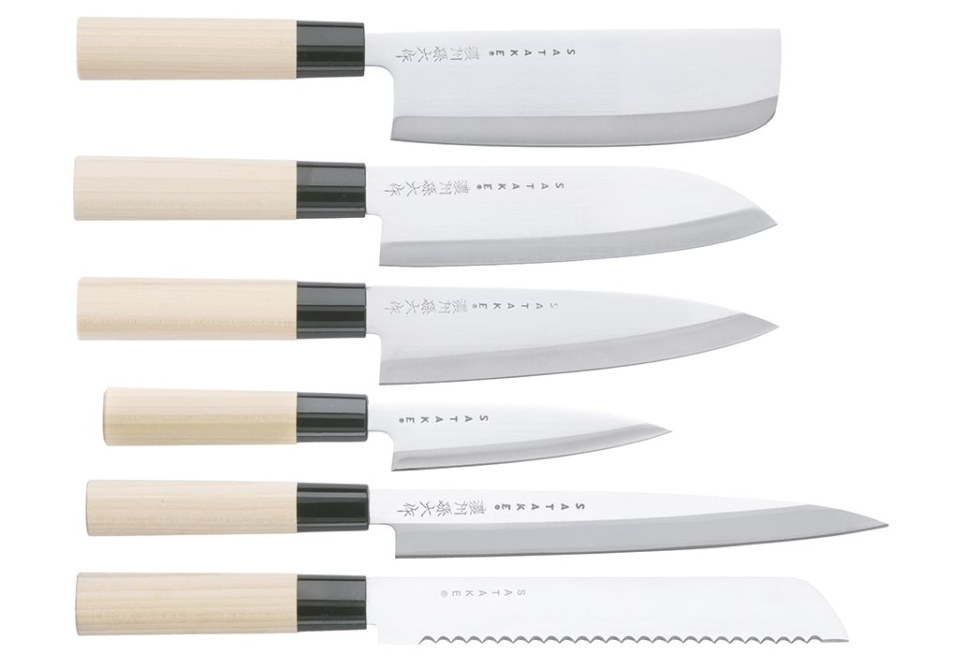 Houcho Knife set, 6 knives - Satake ryhmässä Ruoanlaitto / Keittiöveitset / Veitsisetit @ KitchenLab (1070-33335)