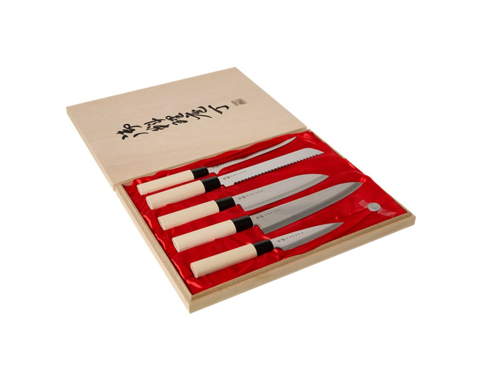 Houcho Knife set, 5 knives - Satake