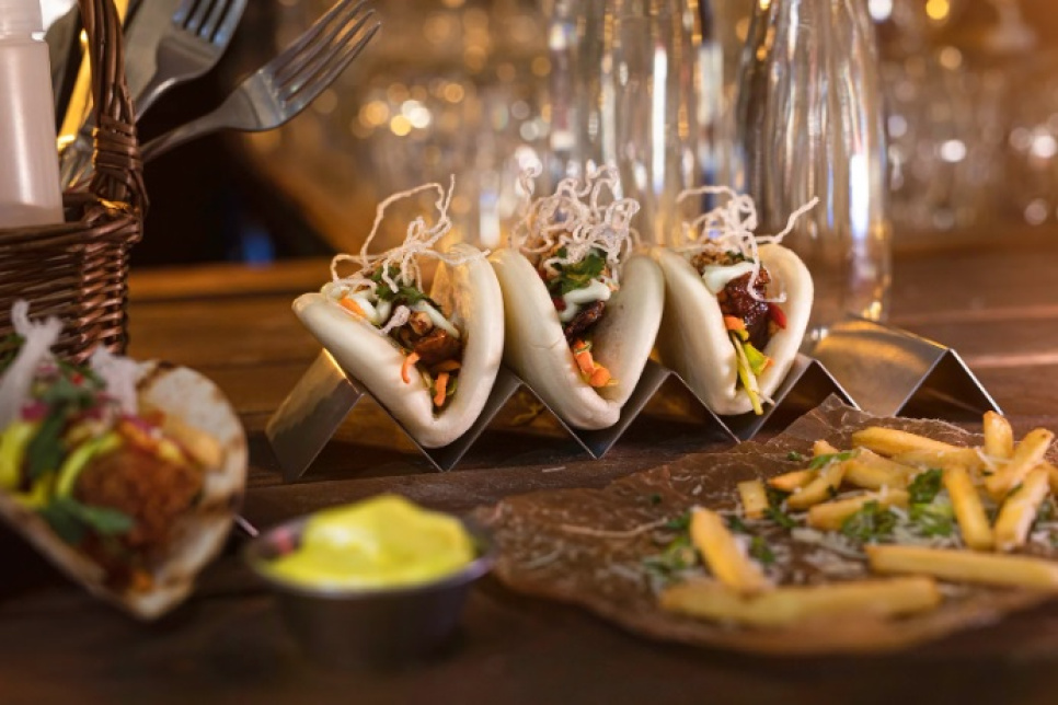 Tacoteline/makkara-teline - Exxent