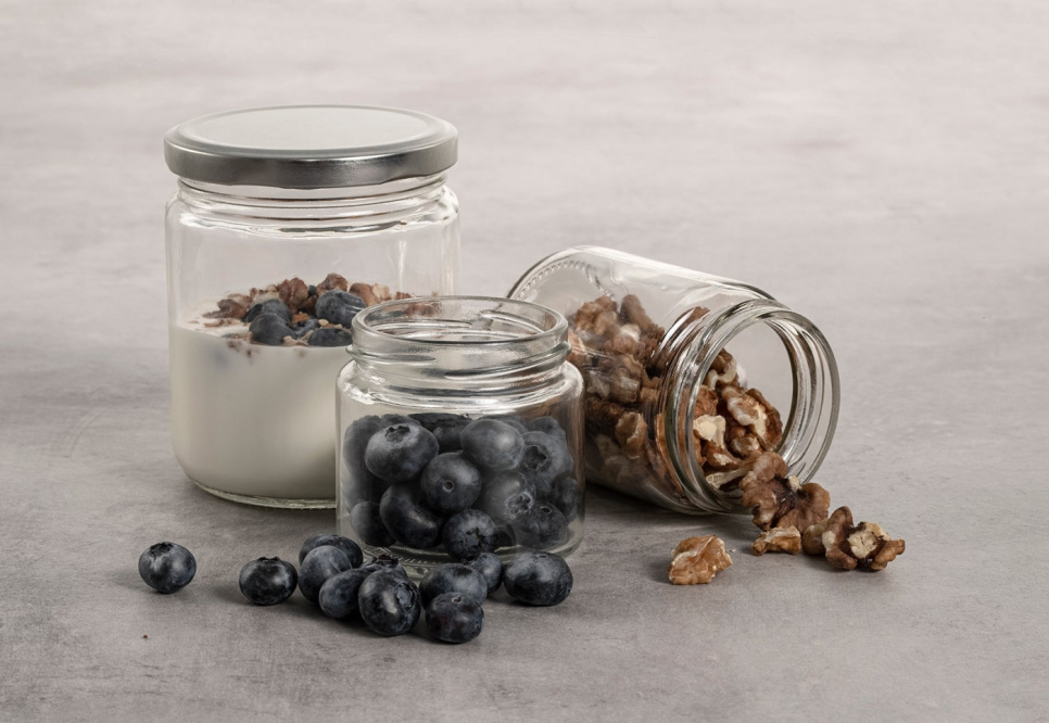 Tarjoilupurkki kierrekorkilla, 150 ml - Exxent Tarjoilupurkki kierrekorkilla, 150 ml - Exxent