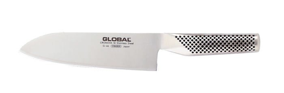 Global G-46 Santoku-veitsi 18 cm ryhmässä Ruoanlaitto / Keittiöveitset / Santoku-veitset @ KitchenLab (1073-10422)