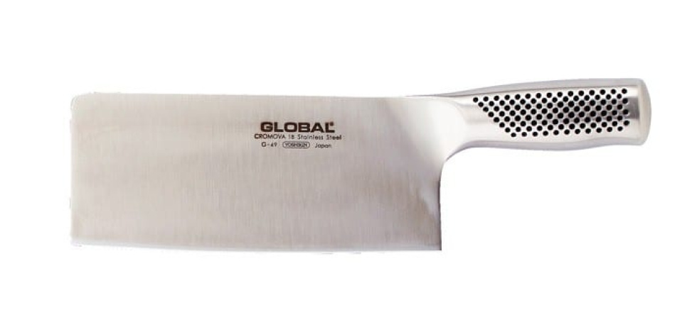 Kiinalainen vihannesveitsi, 18 cm - Global G-49 ryhmässä Ruoanlaitto / Keittiöveitset / Vihannesveitset @ KitchenLab (1073-10424)