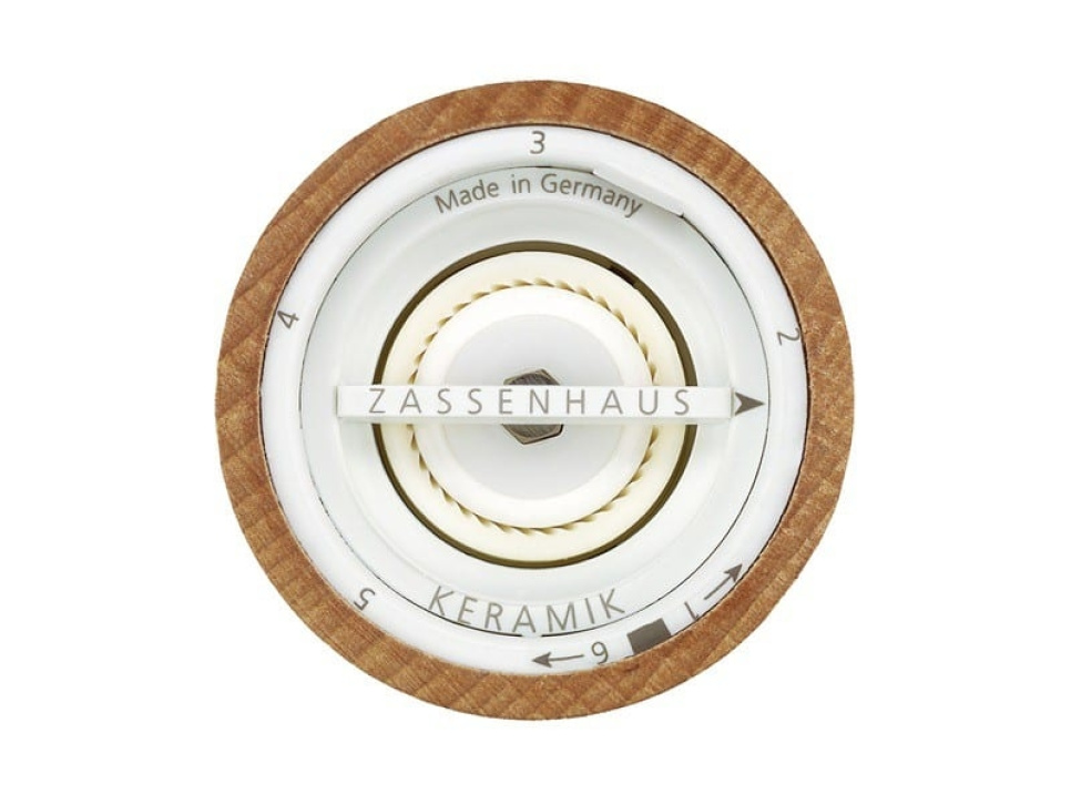 Pippurimylly Berlin, kiiltävä valkoinen 24 cm - Zassenhaus Pippurimylly Berlin, kiiltävä valkoinen 24 cm - Zassenhaus