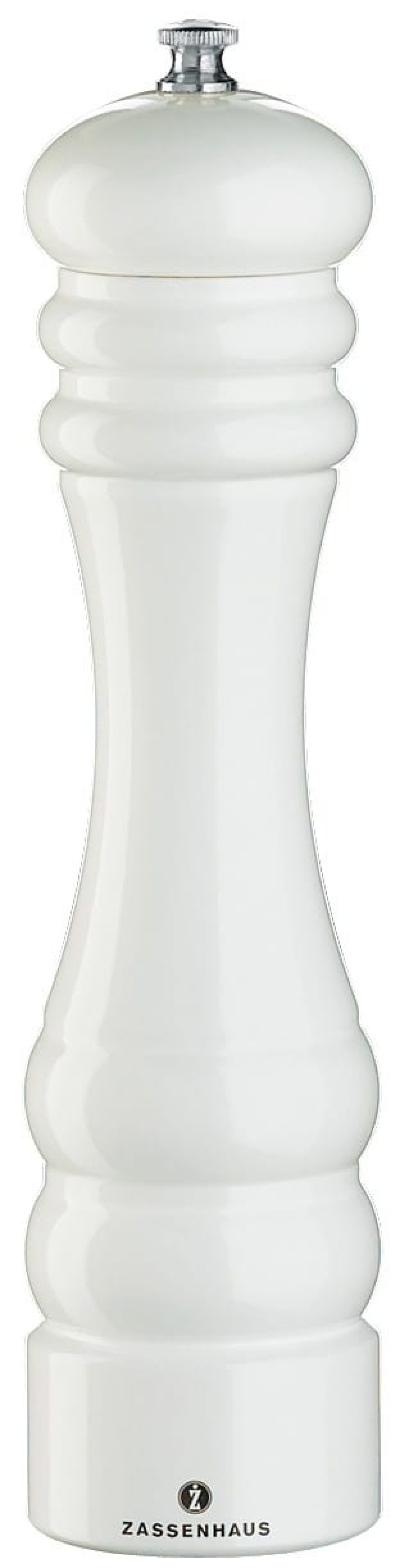 Pippurimylly Berlin, kiiltävä valkoinen 24 cm - Zassenhaus Pippurimylly Berlin, kiiltävä valkoinen 24 cm - Zassenhaus