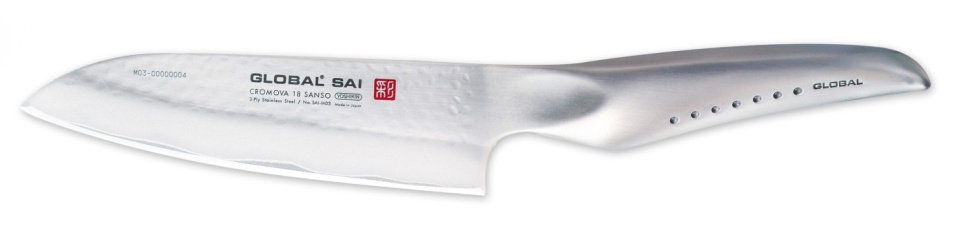 Santoku-veitsi 13,5 cm - Global Sai ryhmässä Ruoanlaitto / Keittiöveitset / Santoku-veitset @ KitchenLab (1073-11722)