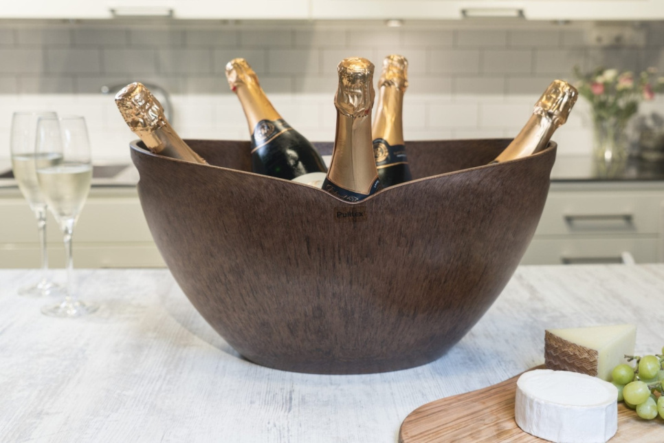 Jääastia Dual Ebony - puumainen - Pulltex