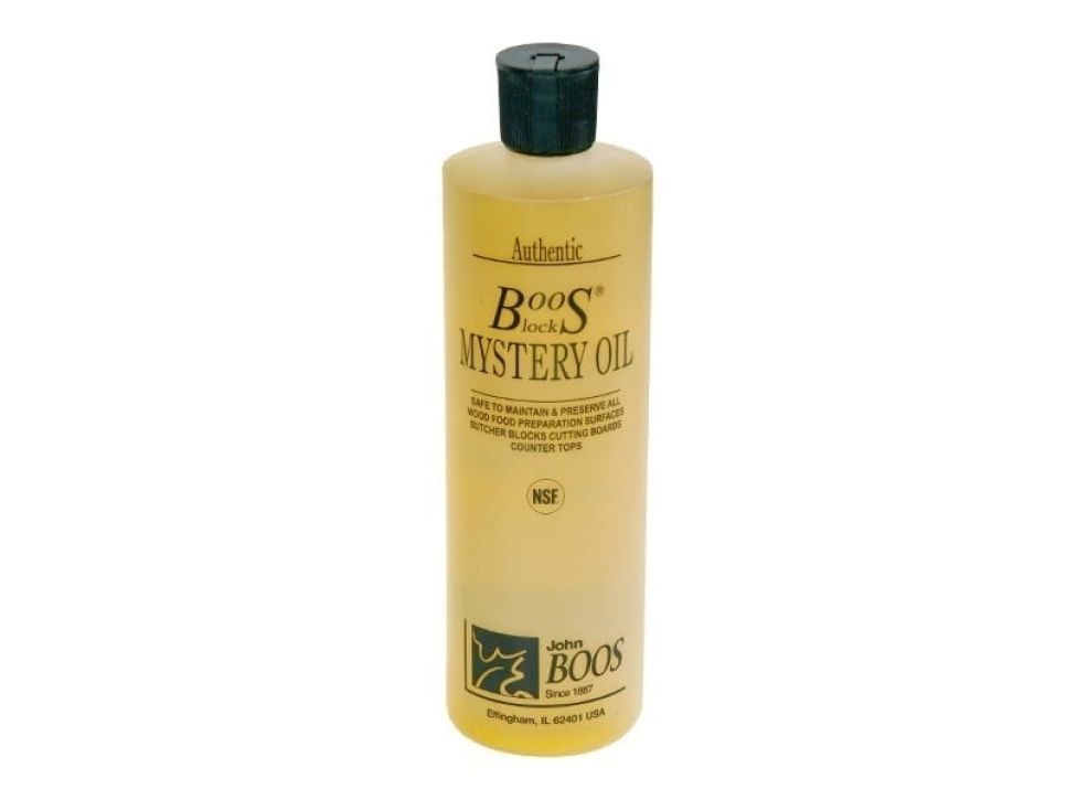 Leikkuulautaöljy, 475 ml, Boos Mystery Oil - John Boos ryhmässä Ruoanlaitto / Keittiövälineet / Leikkuulaudat @ KitchenLab (1074-13836)
