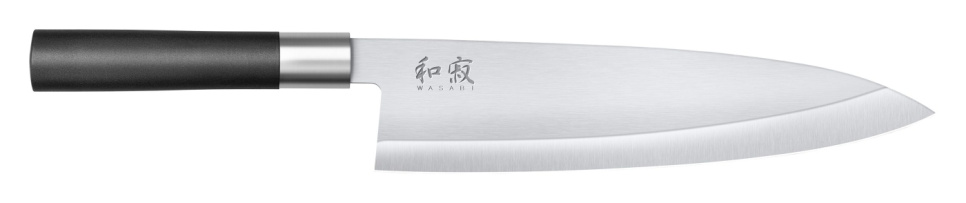 Deba-veitsi 21 cm - KAI Wasabi Black ryhmässä Ruoanlaitto / Keittiöveitset / Fileointiveitset @ KitchenLab (1074-13961)