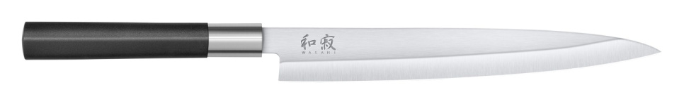 Sashimi-veitsi Yanagiba 21 cm - KAI Wasabi Black ryhmässä Ruoanlaitto / Keittiöveitset / Sashimi-veitset @ KitchenLab (1074-13963)