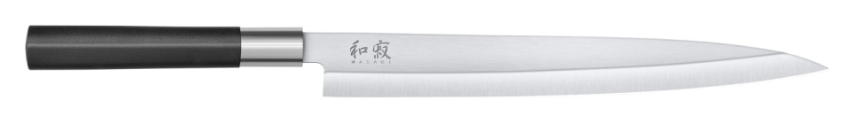 Sashimi-veitsi Yanagiba 24 cm - KAI Wasabi Black ryhmässä Ruoanlaitto / Keittiöveitset / Sashimi-veitset @ KitchenLab (1074-13964)