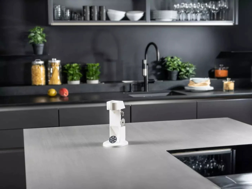 Teline Bamix-sauvasekoittimelle, valkoinen