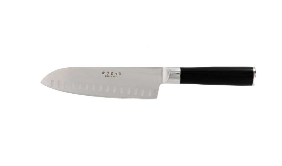 Santoku-veitsi 17,5cm - Karimatto ryhmässä Ruoanlaitto / Keittiöveitset / Santoku-veitset @ KitchenLab (1074-25816)