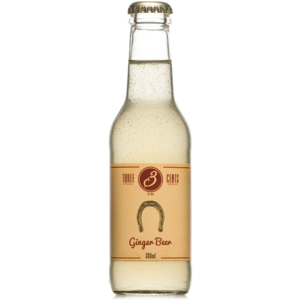 Ginger Beer, 200 ml - Three Cents ryhmässä Ruoanlaitto / Tuontituotteet @ KitchenLab (1083-28749)