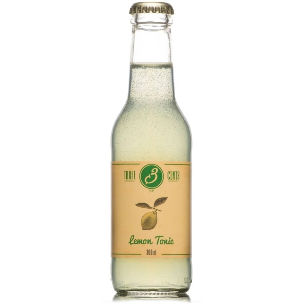 Lemon Tonic, 200 ml - Three Cents ryhmässä Ruoanlaitto / Tuontituotteet @ KitchenLab (1083-28753)