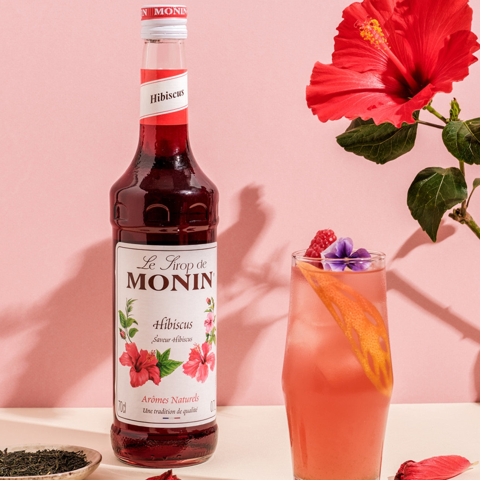 Monin Hibiscus Syrup 70 cl Monin Hibiscus Syrup 70 cl