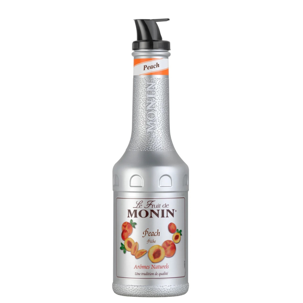 Monin Peach Purée 100 cl ryhmässä Baari & Viini / Baaritarvikkeet / Muut baaritarvikkeet @ KitchenLab (1083-31878)