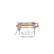 Pyöreä kannellinen purkki, 0,125 l - Kilner