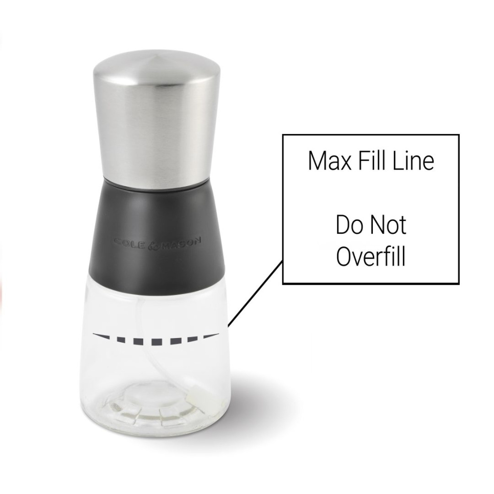 Suihkupullo öljyä ja etikkaa varten - Cole & Mason