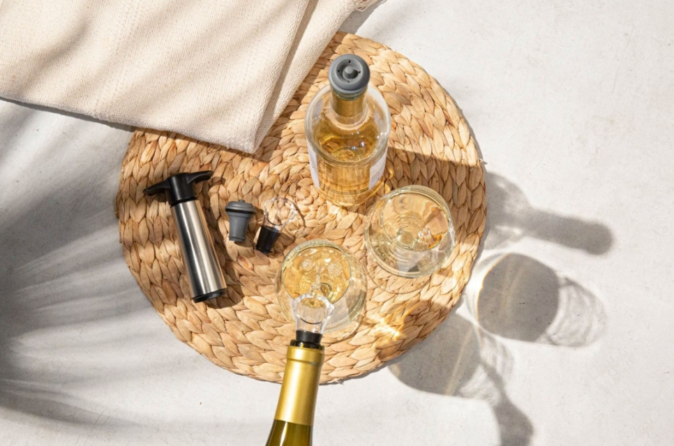 Viinisäilytin, ruostumatonta terästä - Vacuvin