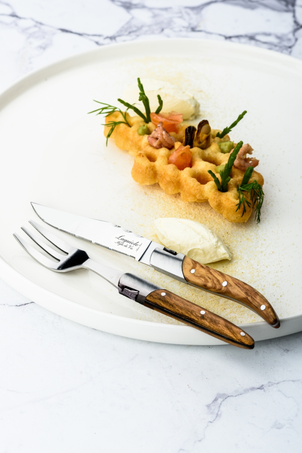 Upokasrauta, kolmen kappaleen setti - Plate-it