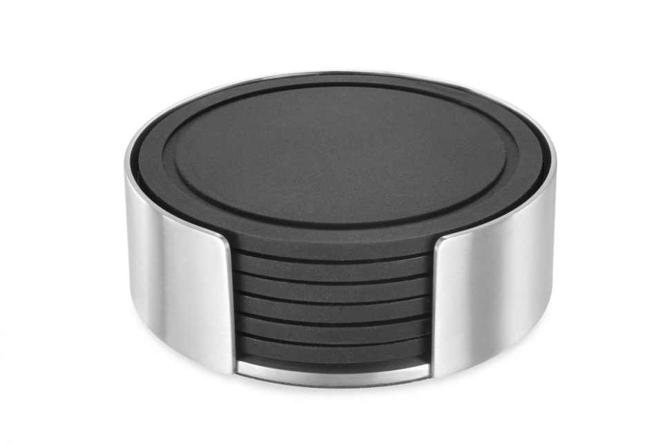 Aluslautaset jalustalla, 6-pack - Zack