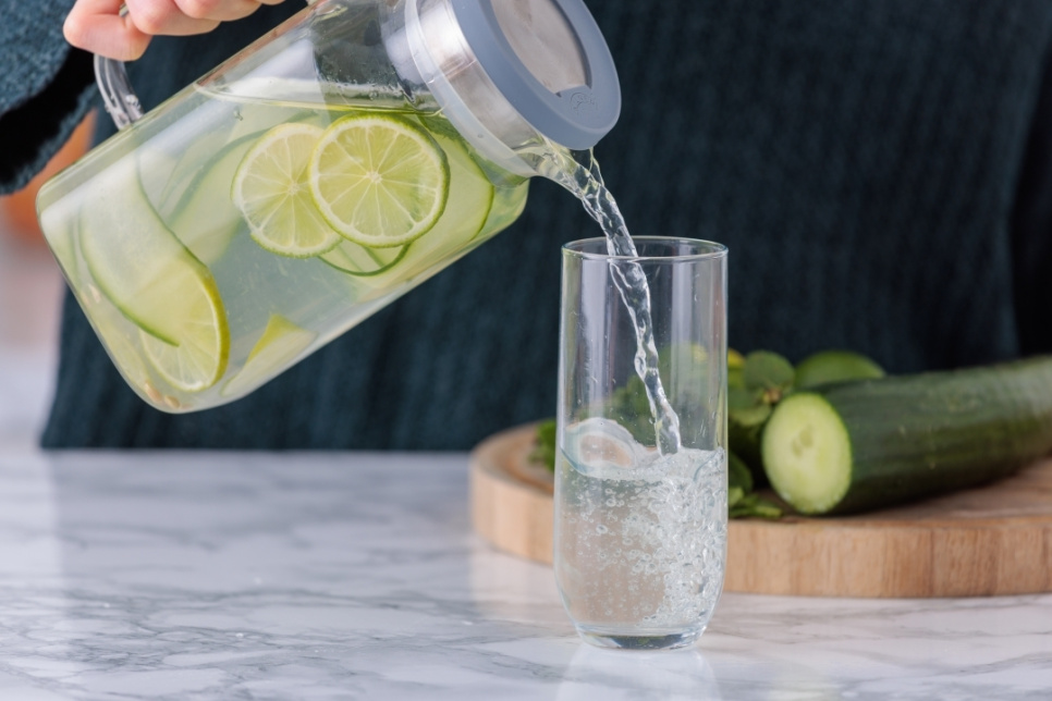 Jääkaapin oveen sopiva kastelukannu, Fresh - Kilner