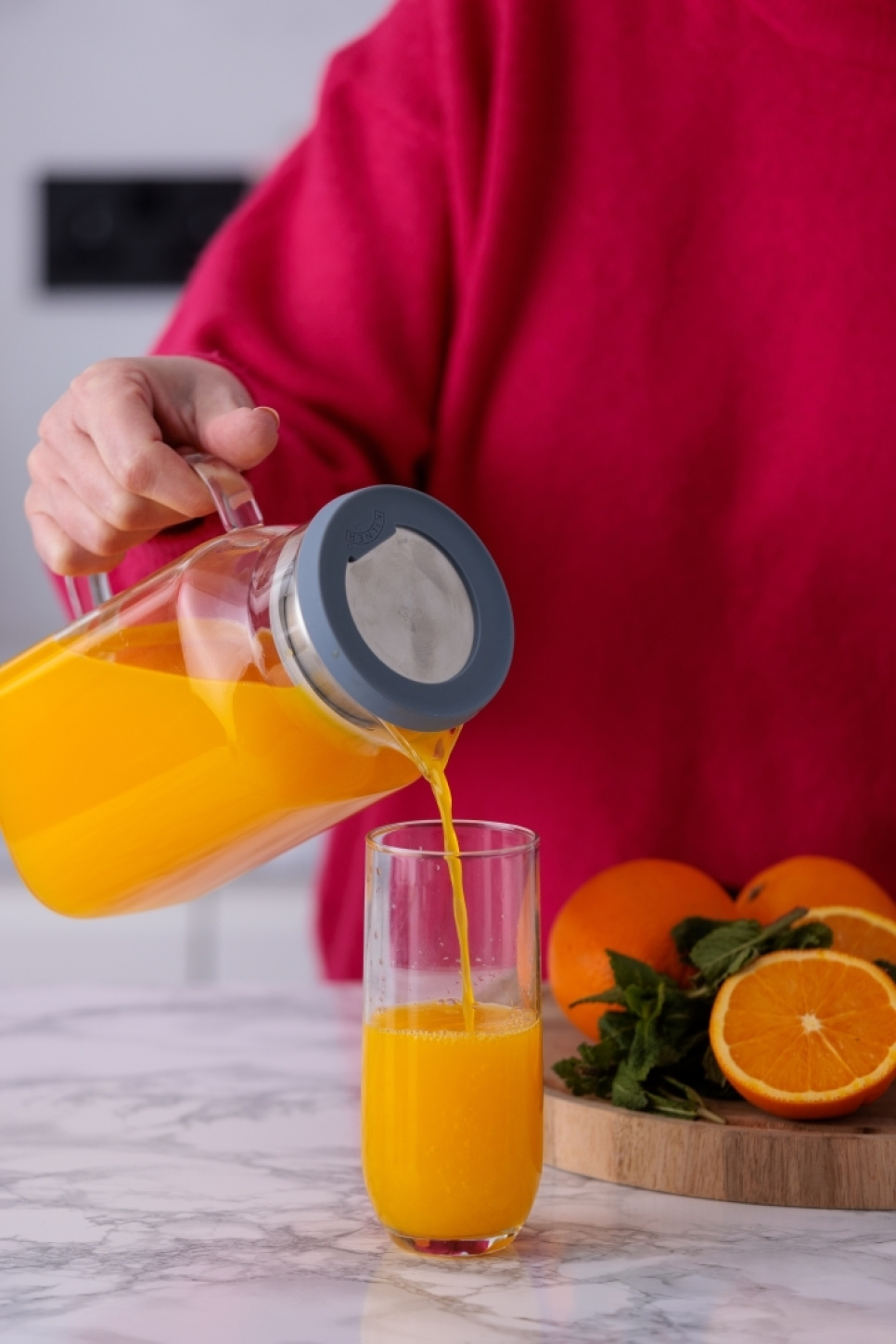 Jääkaapin oveen sopiva kastelukannu, Fresh - Kilner