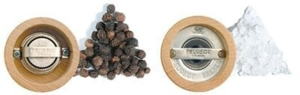 Suola- ja pippurimylly, Paris Duo 18 cm, mustavalkoinen - Peugeot