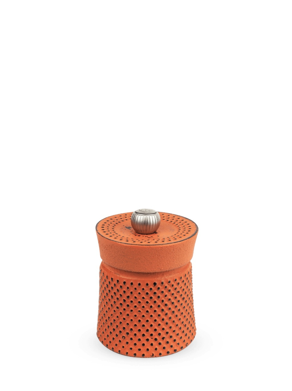 Pippurimylly, 8 cm, Bali, Valurauta, Oranssi - Peugeot ryhmässä Ruoanlaitto / Keittiövälineet / Suola- ja pippurimyllyt @ KitchenLab (1090-22914)