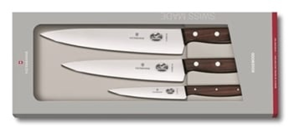 Veitsisetti 3 osaa - Victorinox ryhmässä Ruoanlaitto / Keittiöveitset / Veitsisetit @ KitchenLab (1090-23190)