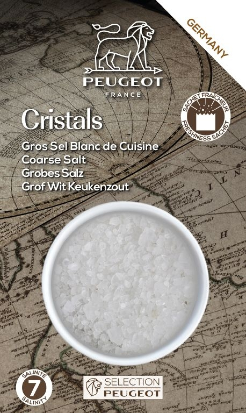 Myllärisuola, Kalahari Desert 350 g, Etelä-Afrikka - Peugeot ryhmässä Ruoanlaitto / Mausteet & Aromit / Suolat @ KitchenLab (1090-35292)