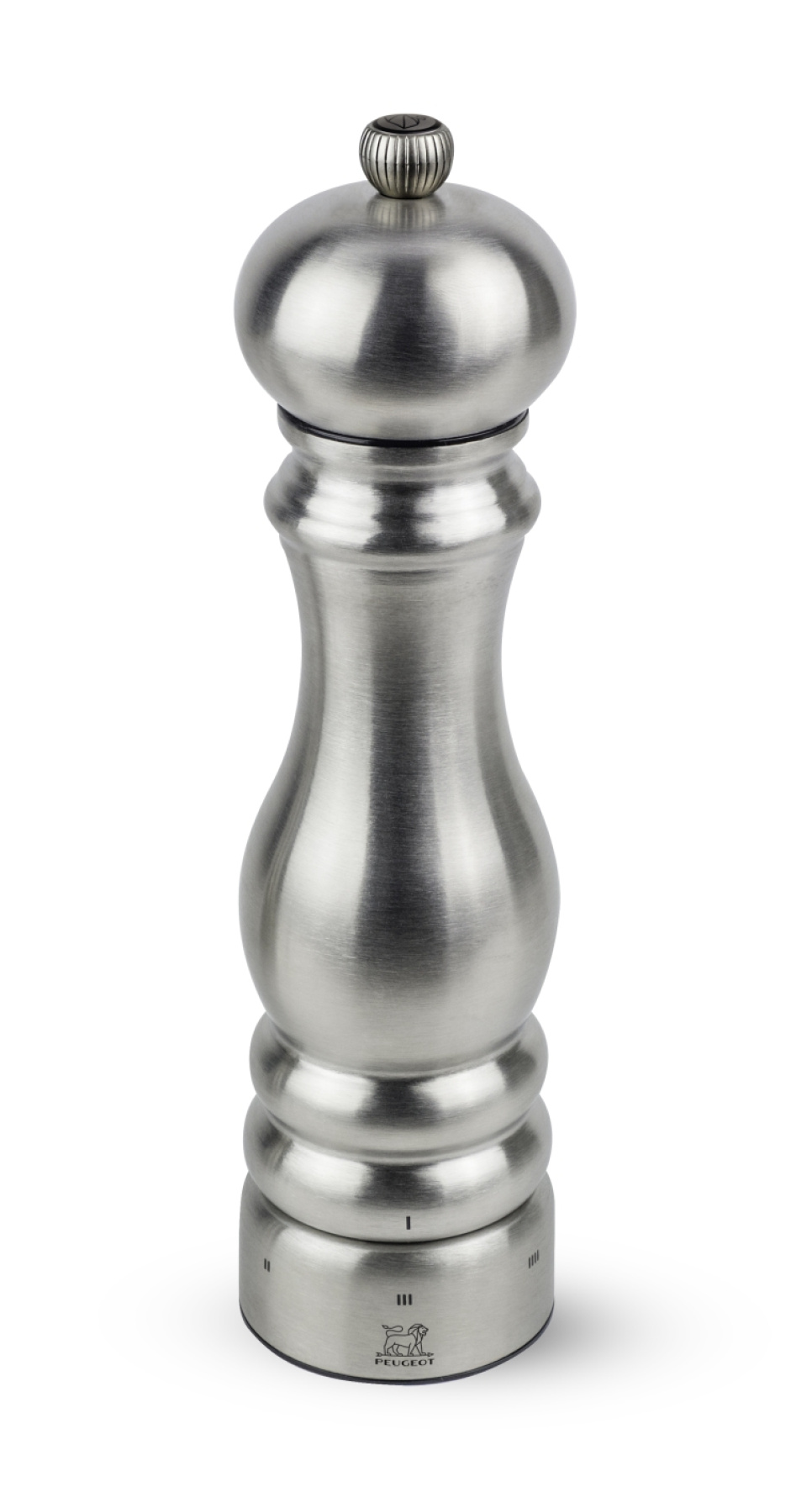 Pippurimylly, 22 cm, Paris Chef, Ruostumaton Teräs - Peugeot ryhmässä Ruoanlaitto / Keittiövälineet / Suola- ja pippurimyllyt @ KitchenLab (1090-35331)