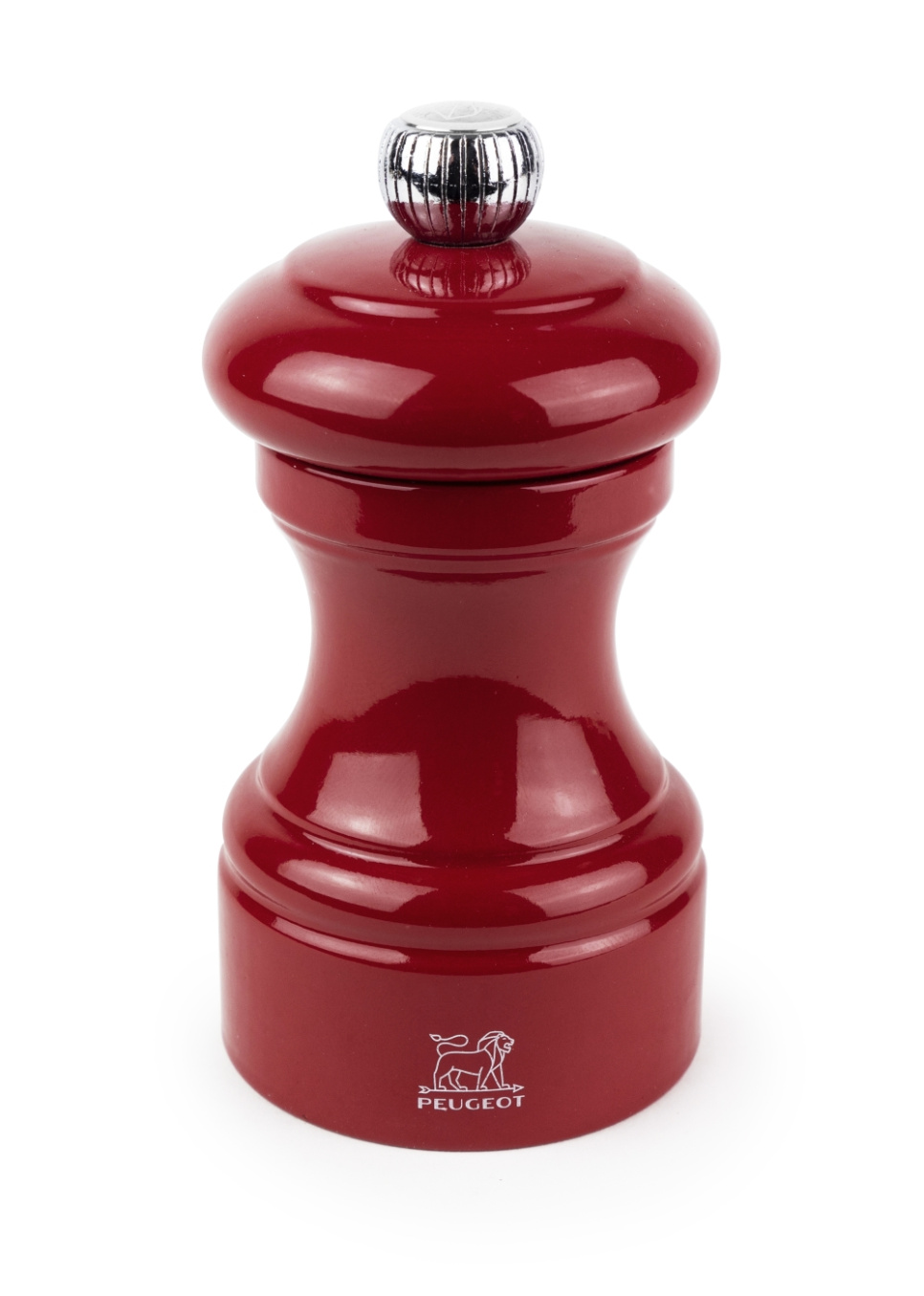 Suolamylly, 10 cm, Bistrorama, Punainen Lakattu - Peugeot ryhmässä Ruoanlaitto / Keittiövälineet / Suola- ja pippurimyllyt @ KitchenLab (1090-35389)