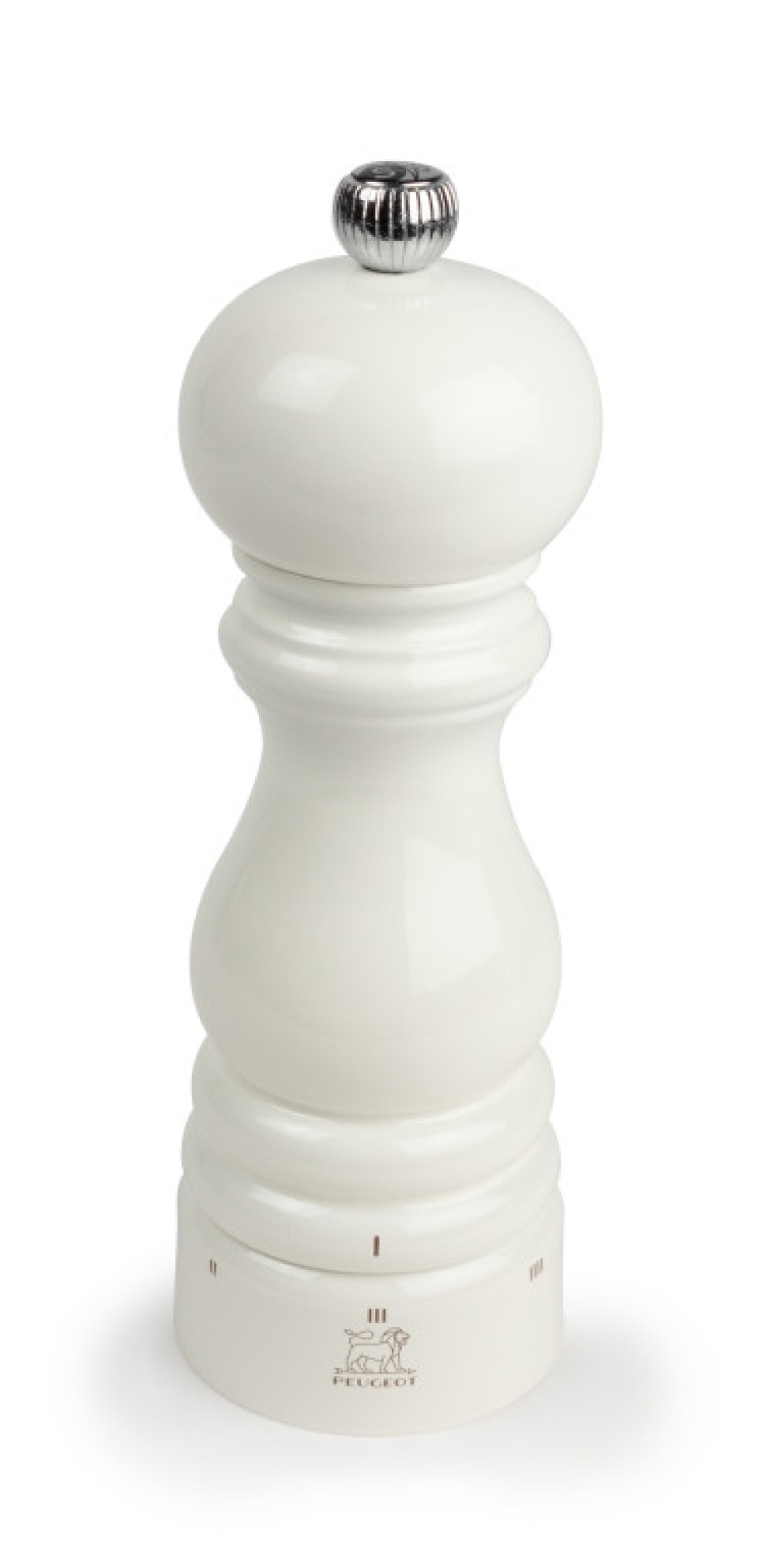 Suolamylly, 18 cm, ParisRama, Ivory - Peugeot ryhmässä Ruoanlaitto / Keittiövälineet / Suola- ja pippurimyllyt @ KitchenLab (1090-35399)