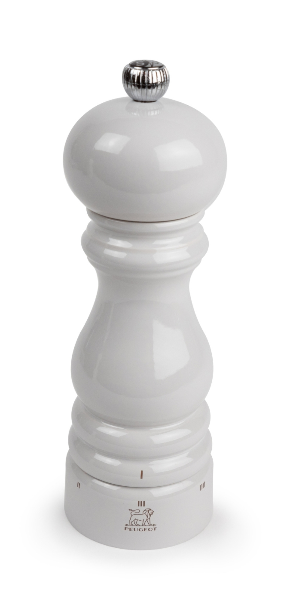 Suolamylly, 18 cm, ParisRama, Pearl Grey - Peugeot ryhmässä Ruoanlaitto / Keittiövälineet / Suola- ja pippurimyllyt @ KitchenLab (1090-35400)
