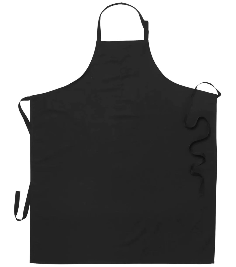 Esiliina, musta 90 x 110 cm - Segers ryhmässä Ruoanlaitto / Keittiötekstiilit / Esiliinat @ KitchenLab (1092-10847)
