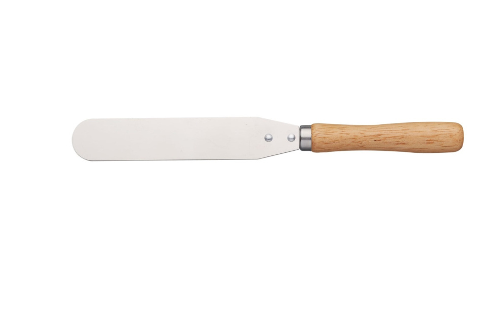 Palettilasta puukahvalla, 13 cm - Kitchen Craft ryhmässä Leipominen / Leivontatarvikkeet / Palettilastat @ KitchenLab (1100-10940)