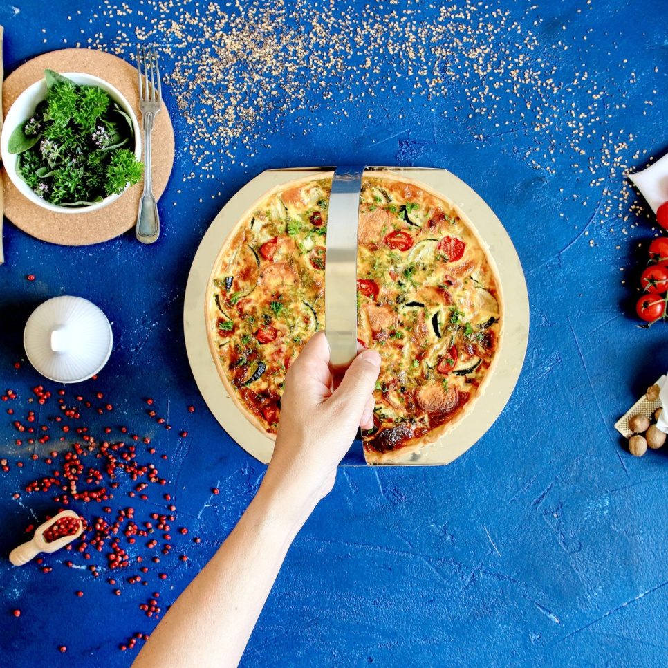 Piirakkavuoka ruostumatonta terästä, taittuvat sivut - Cristel