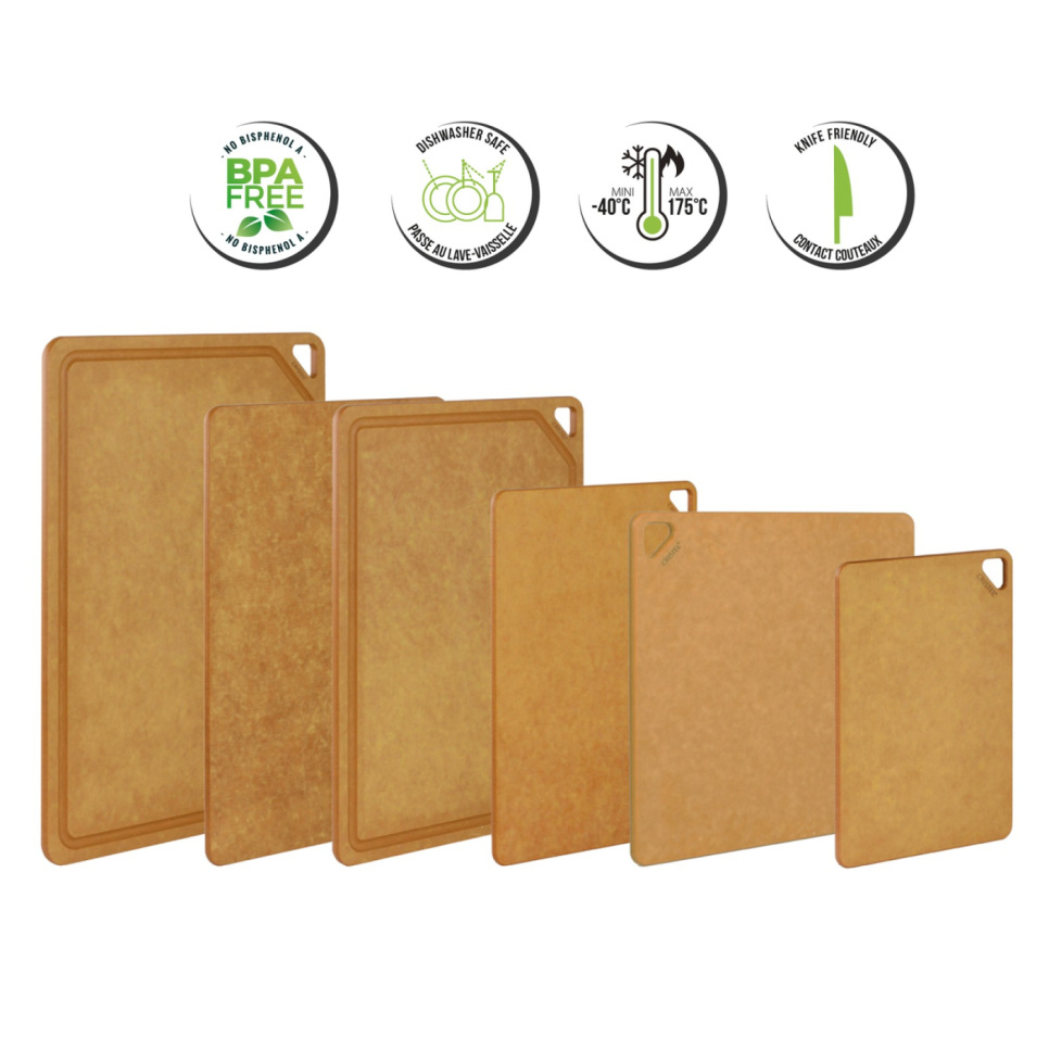 Leikkuulauta, puristettu puukuitu - Cristel