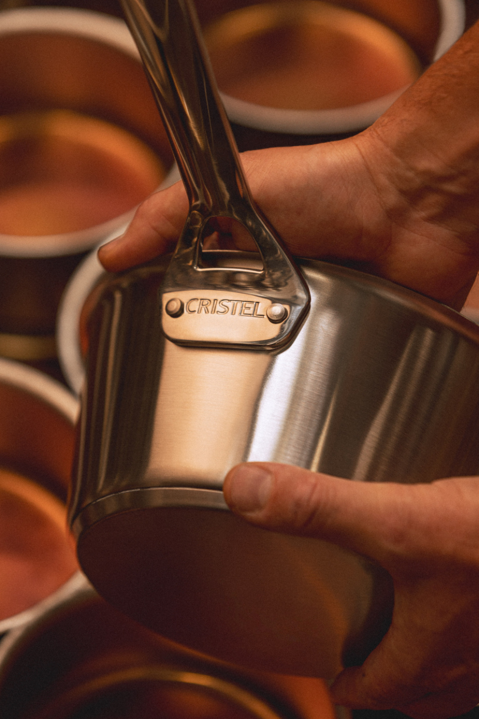 Ruostumattomasta teräksestä valmistettu kattila, 1826 - Cristel